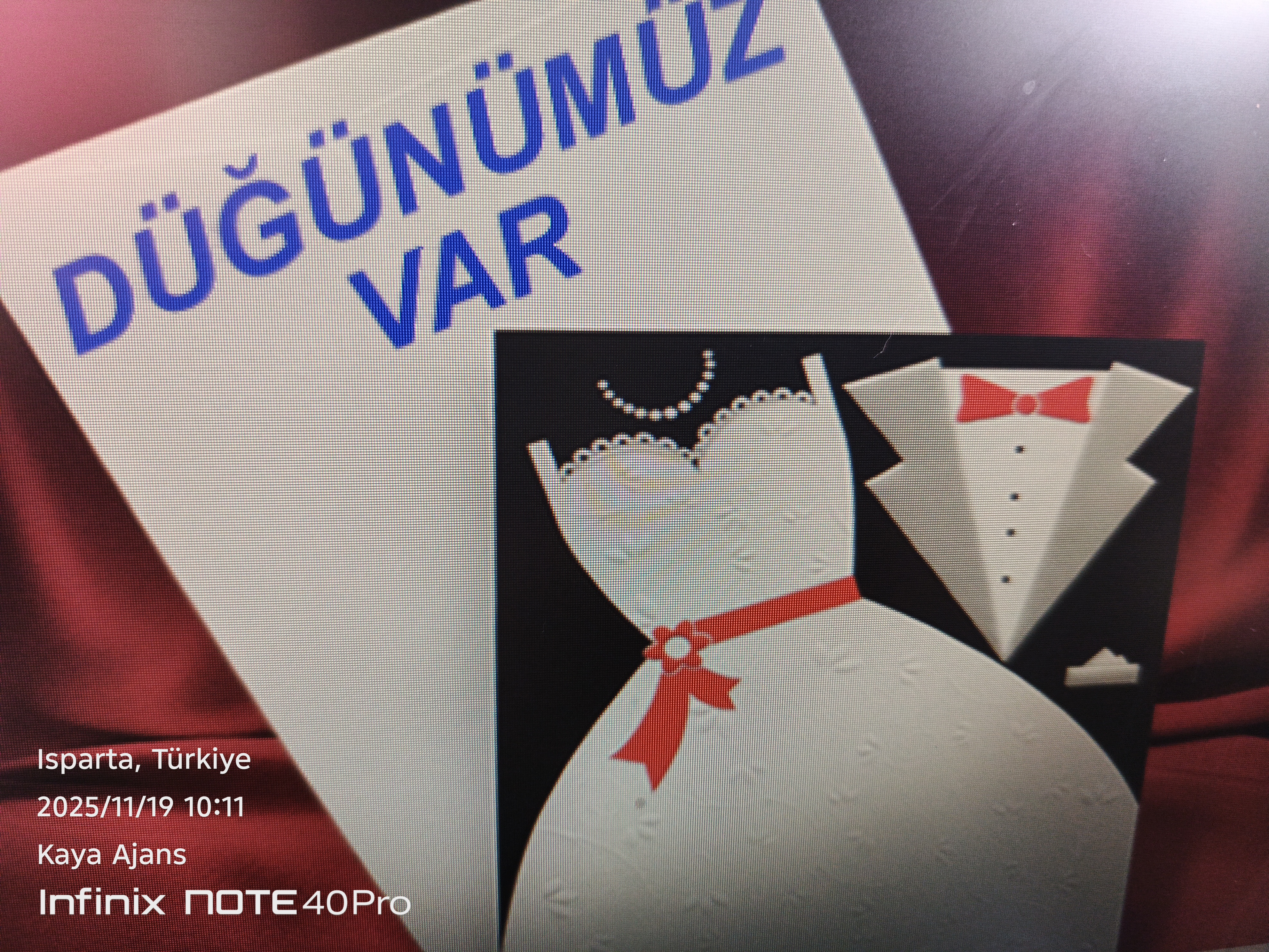 Emine Gün düğün davetiyesidir 